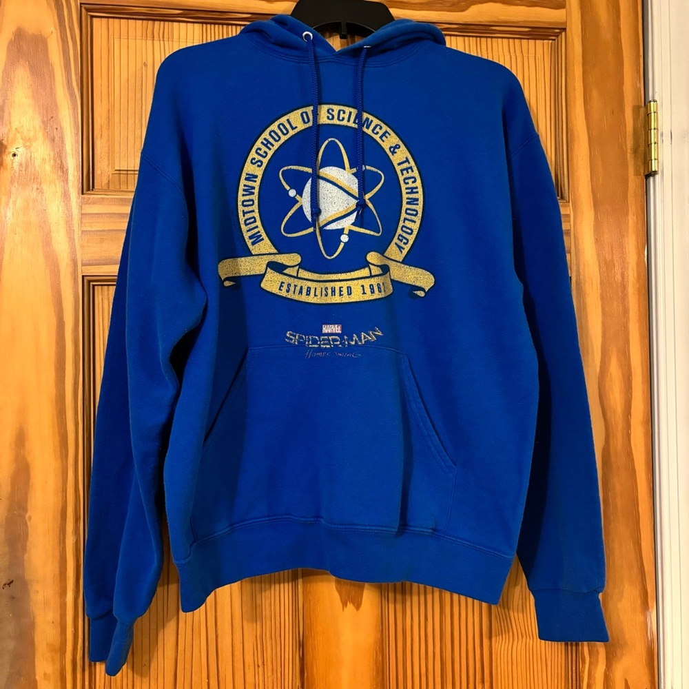 Used men’s Marvel Spiderman hoodie